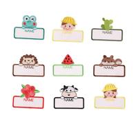 NoSew Embroidery Name Patches 9pcs for Quick Application On Various Surfaces Great for Students and Craft Project Decors Nosew Name Labels