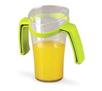Nosey Cup with Handles | Adult Drinking Cup for Elderly | Plastic Cup with Handles | Adult Beaker | Adult Feeding Cup | Disability Drinking Cup | Drinking Aid | Cut Out Cup | Cup with Cut Out