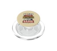 Nosey Little Detective With No Badge Humor Sarcasm PopSockets PopGrip for MagSafe