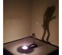 Nosferatu Candle Holder, Nosferatu Candle Shadow, Halloween Horror Candle Holder Metal Decors, Tealight Shadow Caster, Halloween Tea Light Holder, Gothic Table Centerpiece for Halloween Parties (A)