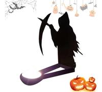 Nosferatu Candle Holder, Shadow Caster - Gothic Metal Tealight Holder for Halloween Parties - Horror Table Centerpiece (G)