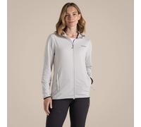 NosiLife Afia Insect-Repellent Hooded Stretch Full-Zip Jacket Craghoppers Grey 10