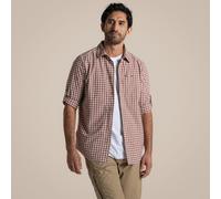 Nosilife Nuoro Insect-Repellent Check Long Sleeved Shirt Craghoppers Red S