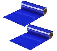 Nosiny 2 Pcs Non Slip Silicone Grip Material Roll Anti Slip Large Roll 7.87'' x 3 ft Cut to Size Mat Large Table Pads for Eating Aids Baking Crafts Counter Drawer or Any Surface, Blue