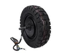 Nosqew 11 Inch Hub Motor High Power 500W to 1800W Brushless DC Electric Scooter Motor with Rubber Tire for Small Electric Motorcycle Lightweight Aluminium Alloy