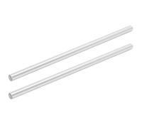 Nosqew 2PCS 8mm Linear Shaft Linear Motion Guides High Accuracy Chrome Plated Steel Linear Motion Guide Rod for 3D Printers CNC Machines (200mm)