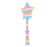 Nosqew 3D Printed Credit Card Stick, Telescopic Holder for Paying with Contactless Payment, with Star-Shaped Gradient Colours and Secure Card Storage, for