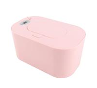 Nosqew Baby Wipes Heater Smart Adjustable Temperature Wet Wipes Warmer Top Heating Box for Newborn Care Pink 200 x 120 x 93mm (Pink)