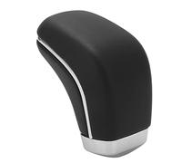 Nosqew Car Automatic Gear Shift Knob Matt Black Artificial Leather Glossy Base Replacement for Avalon Camry High Grade Ergonomic Design Comfortable Grip Feeling Luxury Interior