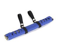 Nosqew Car Interior Grab Handle Universal Non Slip Headrest Pull Bar for Rear Seat Passengers Durable Secure Grip Black Blue Black Orange Red White 1pc (Blue)