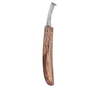 Nosqew Chisel Tool Steel Hoof Knife RightHanded Curved Hoof Knife Cleaner with Wooden Handle for Farriers and Horse Owners Durable Ergonomic Design for Efficient Trimming and