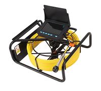 Nosqew Duct Endoscope Borescope Inspection Camera 4.3 Inch Digital Industrial Snake Camera With Adjustable LED Lights For Plumbing Pipe Drain Inspection ABS Aluminum 8500MAH Battery (50m / 164ft)