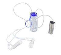 Nosqew Electric Milking Machine Kit Portable Minitype Milker Machine for Goat Cow Sheep Lightweight Durable Efficient Milk Pump for Livestock Farming PC Material 2000ml Capacity (GB Plug 1500w)