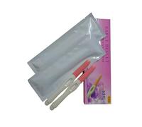 Nosqew Fake Pregnancy Test Stick Prank Toy Real Looking Positive Result Always Blue Pink Plastic 19×6×2cm Perfect for April Fools Day Bachelorette Party (Pink cap mystery stick 2-pack + urine cup)