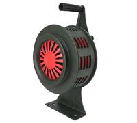 Nosqew Hand Crank Siren 125dB Loud Adjustable Volume Aluminum Alloy Manual Operated Sound Alarm for Emergency Situations in Factories Schools and Public Places (OD Green)