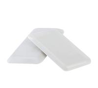 Nosqew Headlamp Washer Jet Cap Covers Set ABS Durable Replacement Parts Easy Installation MK3 III 2000 2007 White Pair Left Right 130