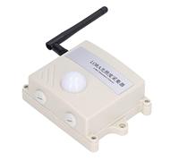 Nosqew Illuminance Transmitter Wireless Industrial Grade Real Time Monitoring Illuminance Sensor Collector for Indoor Outdoor Environmental Monitoring ABS Material 11x8.5x5cm