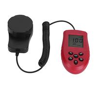 Nosqew Luminometer Light Meter Luxmeter Illuminometer Digital Photometer HS1010A Handheld LCD Display Wide Range 1 to 200000 Lx for Home Laboratory Office School Indoor Farming Plastic