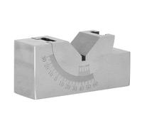 Nosqew Micro Adjustable Angle Alloy Steel High Accuracy Angle V Block for Milling Machine Machining Tools