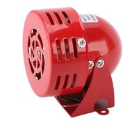 Nosqew Motor Horn Buzzer Siren 110 Decibels Mini Electric Warning Strobe Siren Horn Sound Buzzer Alarm for Factories Schools Ranches Home (24V)