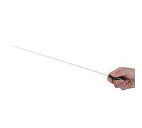 Nosqew Music Conducting Baton Professional Orchestra Conductor Baton Concert Conducting Stick K with Fiberglass Shaft and Resin Handle for Orchestra Conductors Musicians Teachers (Black)