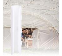 Nosqew Pipe Clamp Tube Film Clamp Premium Quality Durable Greenhouse Frame Connector Kit for Secure Film Attachment to Pipes White ABS+PC Material 50PCS 8cm 8.5cm (8.5cm)