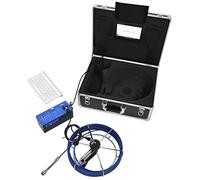 Nosqew Sewer Camera Pipe Inspection Camera HD 1080P Adjustable with Video Photography Function 7 Inch Display for Pipeline Drainage Plumbing Industrial Endoscope Aluminum ABS Material (UK Plug 30m)