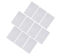 Nosqew Smart Block 0 Writable IC UID Card 13.56Mhz Changeable Entry Access Card Set of 10 High Quality PVC Material for Secure Data Transmission and Easy Copying