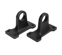 Nosqew Trailer Bow Shackle Heavy Duty Small Metal Tow Hook Replacement for 2020 2021 2pcs Set Durable Resistant Auto Parts (B(black))