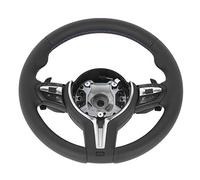 Nosqew Upgrade F80 M3 Style Steering Wheel with Paddle Shifters Nappa Leather Steering Wheel Assembly Multifunction Control Button Plug Play Direct Replacement for F20 F22 F3