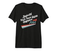 Nostalgia 80s Gift Duck Goose Distressed Premium T-Shirt