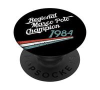 Nostalgia 80s Marco Polo Distressed PopSockets Adhesive PopGrip