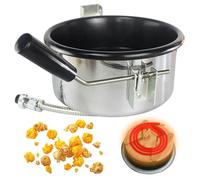 Nostalgia 8oz Electric Popcorn Maker Anti-Scorch Popcorn Machine, Easy-Clean Home Movie Night & Party Maker with Safe Controls and User-Friendly Design for Families & Events