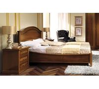 Nostalgia Bed - 6ft Queen Size - Gendarme - Walnut
