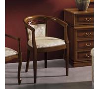 Nostalgia Bedroom Armchair - Walnut