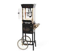 Nostalgia CCP510 Vintage Professional Popcorn Cart-New 8-Ounce Kettle-53 Inches Tall-Red