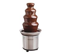 Nostalgia Chocolate Fondue Fountain, stainless-steel, Silver, One Size