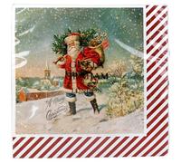 Nostalgia Christmas Paper Napkins - Gisela Graham Pack of 20