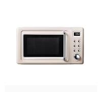 Nostalgia Classic Retro 700-Watt Countertop Microwave Oven With LED Display, 6 Cook Settings, Countertop Microwave, Compact, Rotary Control,White little surprise