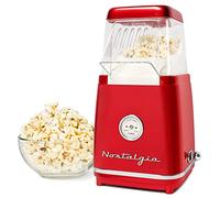 Nostalgia CLHAP12 Classic Retro Hot Air Popcorn Maker 85g, Red