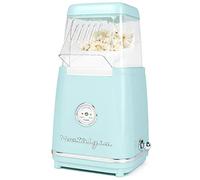 Nostalgia CLHAP12AQ Classic Retro Healthy Hot-Air Tabletop Popcorn Maker, Makes 12 Cups, with Kernel Measuring Scoop, Oil Free, Perfect for Birthday Parties, Movie Nights, Aqua