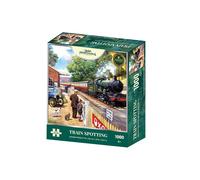Nostalgia Collection Train Spotting 1000 Piece Jigsaw Puzzle