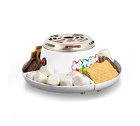 Nostalgia JPSMM100WH Jet-Puffed Electric S'Mores Maker, Mini