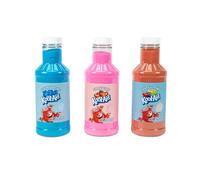 Nostalgia Kool-Aid Cotton Candy Flossing Sugar Party Kit 3-Pack, Blue Raspberry, Strawberry, Tropical Punch, 3-16oz Bottles of Cotton Candy Sugar Mix