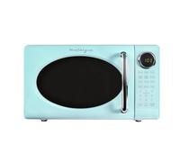 Nostalgia NRMOPM7AQ6A Retro Countertop 0.7 Cu. Ft Microwave Oven, Aqua
