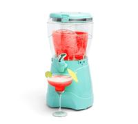 Nostalgia UKNMSB1AQ6A Machine, Makes 3.7 liters of Drinks, Easy-Flow Spout, with Carry Handle, Plastic, 150 W, 128 Oz Aqua