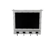 Nostalgia Wood Wardrobe With Chalkboard Hook Hall Stand Wall Board Memo Board