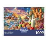 Nostalgic 1000-Piece Pop Culture Jigsaw Puzzle - A Fun Blast from The Past for Parents & Kids. Features Classic Characters, Durable Pieces, And Great Collaborative Fun.