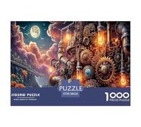 Nostalgic 1000-Piece Pop Culture Jigsaw Puzzle - A Fun Blast from The Past for Parents & Kids. Features Classic Characters, Durable Pieces, And Great Collaborative Fun.