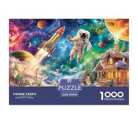 Nostalgic 1000-Piece Pop Culture Jigsaw Puzzle - A Fun Blast from The Past for Parents & Kids. Features Classic Characters, Durable Pieces, And Great Collaborative Fun.